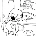 coloriage Lilo Et Stitch gratuit en ligne