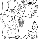 coloriage Lilo Et Stitch et dessin a imprimer
