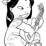 coloriage Lilo Et Stitch d