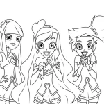coloriage LoliRock pour enfant gratuit