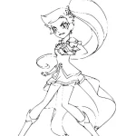 a imprimer coloriage LoliRock gratuit
