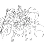 coloriage LoliRock pour enfant a imprimer gratuit