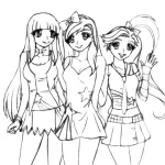 télécharger coloriage LoliRock gratuit