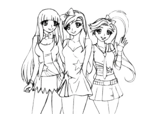 télécharger coloriage LoliRock gratuit
