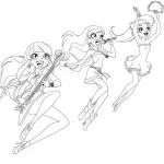 coloriage LoliRock pour enfants à imprimer