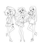 télécharger coloriage LoliRock gratuit