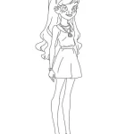 coloriage LoliRock et decoupage a imprimer gratuit