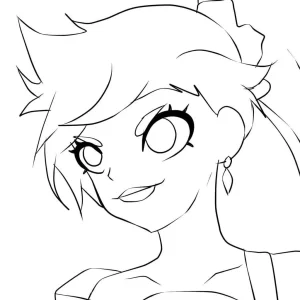 coloriage LoliRock pour enfant de 8 ans