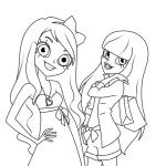 coloriage LoliRock pour enfants