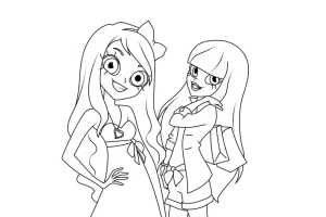 coloriage LoliRock pour enfants