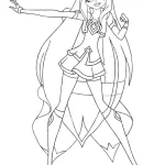 coloriage LoliRock pour enfants