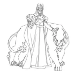 coloriage LoliRock et découpage à imprimer
