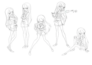 télécharger coloriage LoliRock gratuit