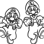 coloriage Luigi en ligne pour enfant