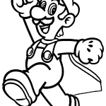 coloriage Luigi pour enfant