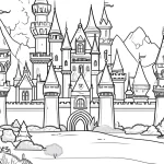 coloriage Maison à imprimer pdf