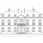 a imprimer coloriage Maison gratuit