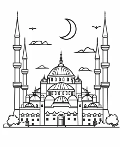 télécharger coloriage Maison gratuit
