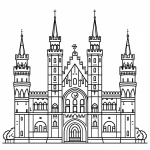 coloriage Maison a imprimer gratuit