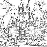 coloriage Maison pour enfants a imprimer