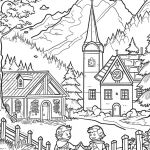 coloriage Maison gratuit en ligne