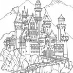 coloriage Maison et dessin a imprimer