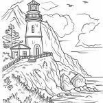 coloriage Maison a imprimer