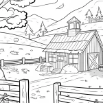 coloriage Maison a dessiner en ligne