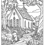 coloriage Maison pour enfant de 7 ans