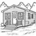 coloriage Maison pour enfants à télécharger