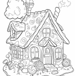 coloriage Maison pour enfants a imprimer gratuit