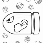 coloriage Mario Kart gratuit a imprimer
