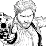 coloriage Marvel à imprimer pdf gratuit