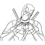 coloriage Marvel pour primaire