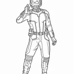 coloriage Marvel de pour enfants