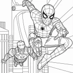 coloriage Marvel pour enfant de à imprimer