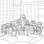 coloriage Marvel à imprimer kawaii