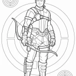 coloriage Marvel à imprimer kawaii