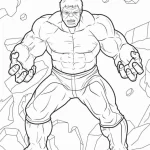coloriage Marvel à imprimer pdf gratuit