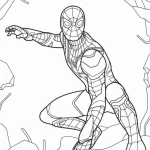 coloriage Marvel pour enfant à imprimer