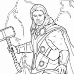 a imprimer coloriage Marvel gratuit