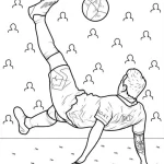 coloriage Messi pour enfant de à imprimer