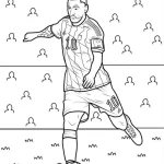 imprimer coloriage Messi