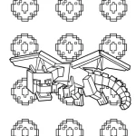 coloriage Minicraft a colorier en ligne gratuitement