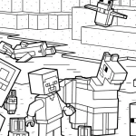 télécharger coloriage Minicraft gratuit