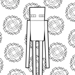 coloriage Minicraft à imprimer pour enfant de 12 ans