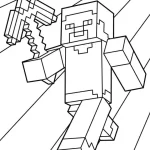 coloriage Minicraft et apprentissage