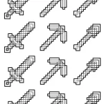 coloriage Minicraft en ligne