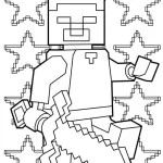 coloriage Minicraft gratuit en ligne