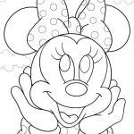 coloriage Minnie et dessins